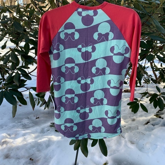 LuLaRoe Tops - NWT LuLaRoe Disney Minnie ‘Randy’ Size XXS